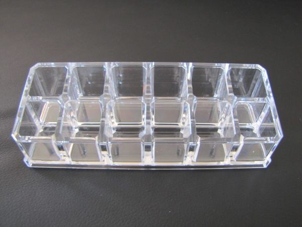 Organizador de acrílico para 12 batons
